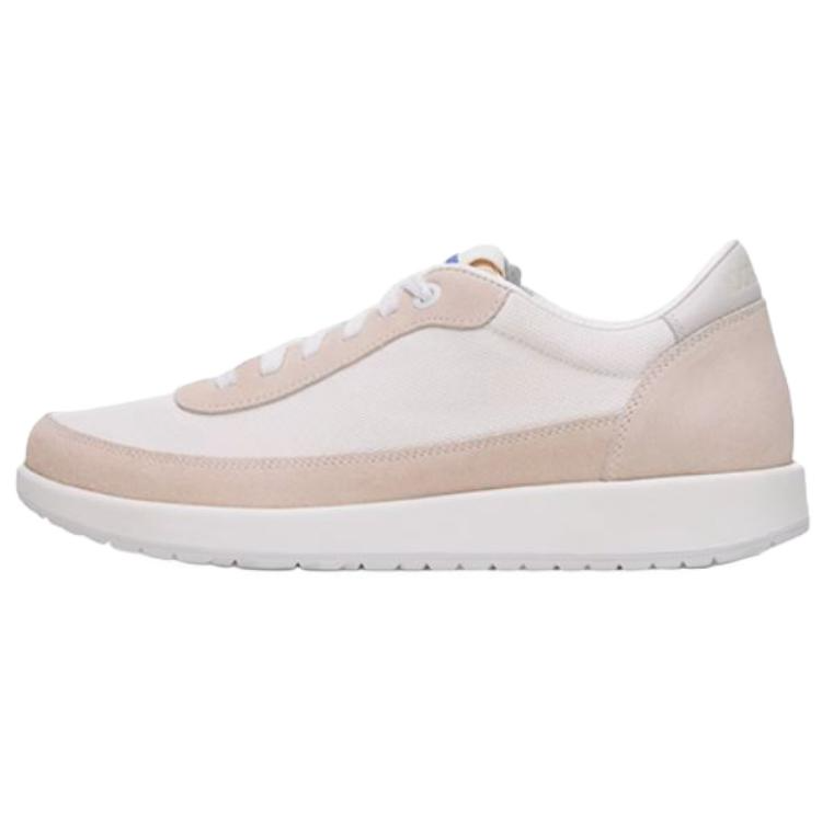 Birkenstock Suede Low top Casual Shoes Women's White Narrow
