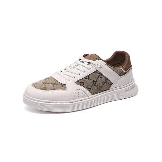 SEVEN Slip Resistant, Abrasion Resistant, Lightweight Low top Skateboard Shoes Men's Coffee