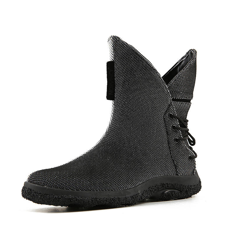 NORVINCY Fashion Snow Boots Unisex Black