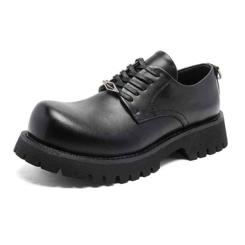 V05 V05 Microfiber Leather Men's Casual Shoes Men's Black