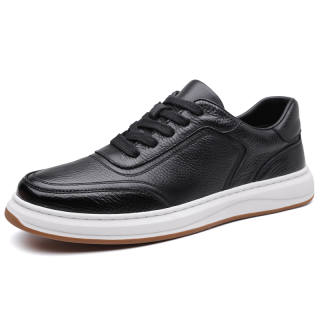 YILICHUANZHANG Cow Leather Low top Skateboard Shoes Men's