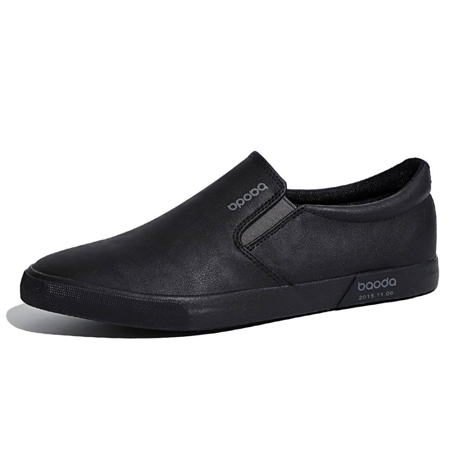 Baoda Baoda Microfiber Leather Low top Casual Shoes Men's