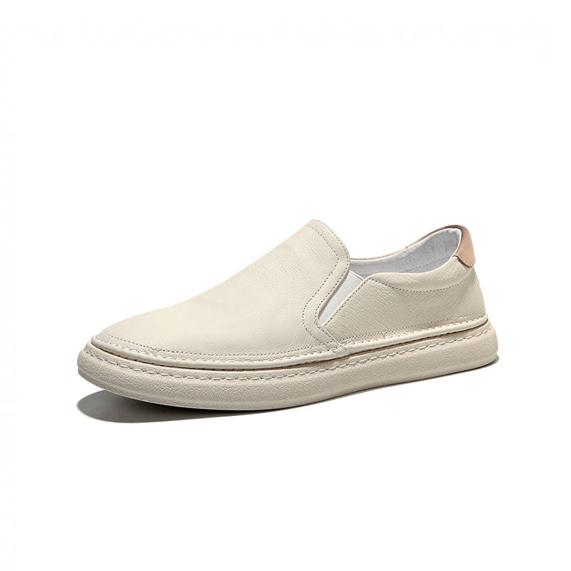 Hautton Jeans Top Grain Cow Leather Casual Shoes Men's