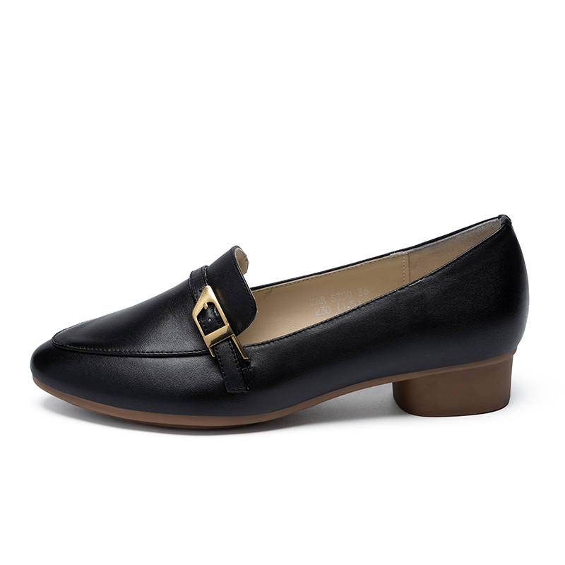 ZHR Top Grain Cow Leather Women's Casual Shoes Women's