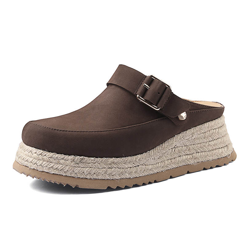 SUYANJIAO Quiet, Odor Resistant, Abrasion Resistant Closed Toe Slippers Women's