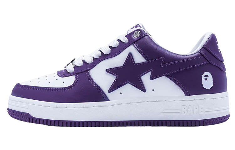 A BATHING APE A BATHING APE Bape Sta White Purple 2022