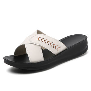 Reivantix Reivanti Slip Resistant Slide Slippers Women's Beige