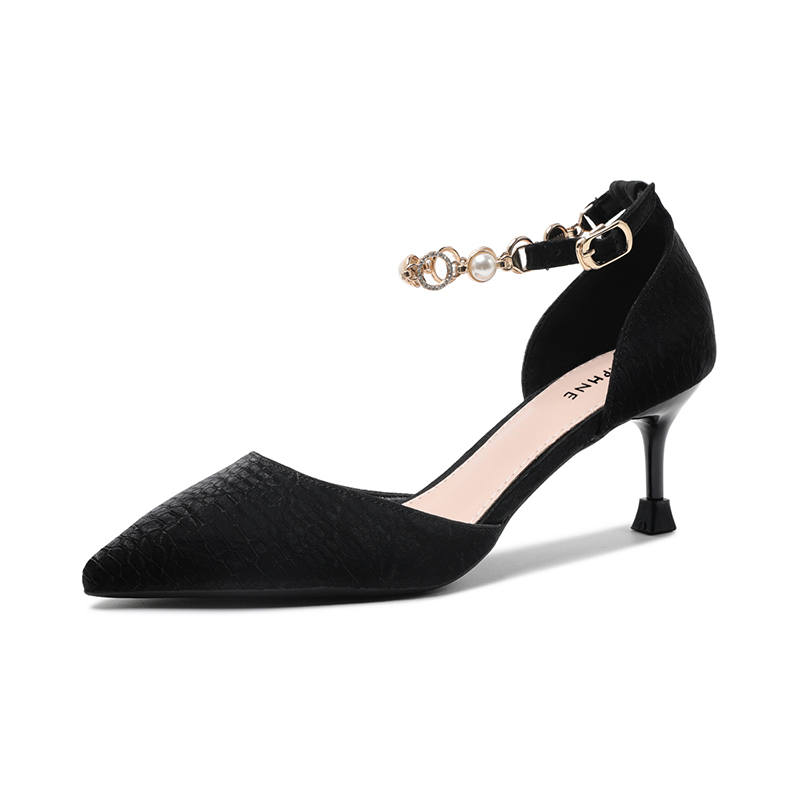 DAPHNE DAPHNE High Heels Women's Black/Apricot