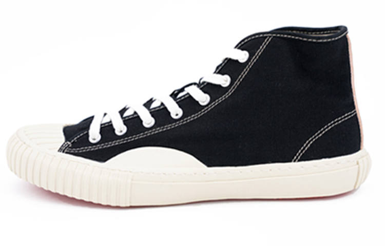Alternative Country Chucker 4 High Top Retro Sports Canvas Shoes, Unisex, Black
