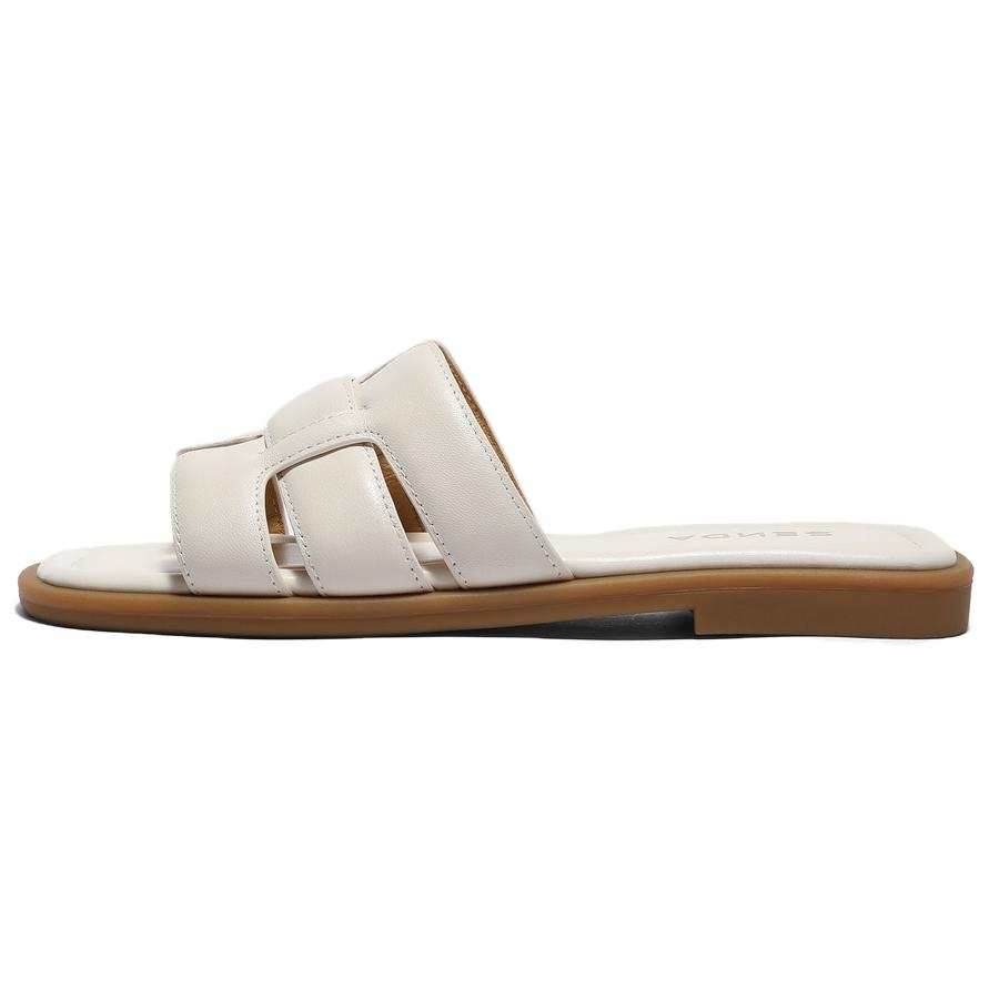 Senda Slide Slippers Women's Ecru, Brown