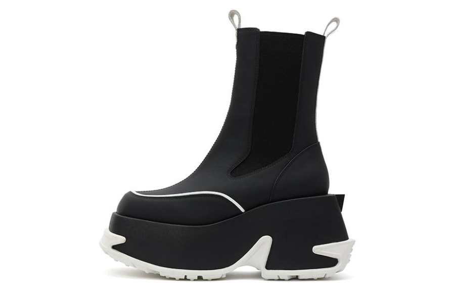 DAPHNE LAB DAPHNE LAB Candy Series Crew Chelsea Boots 9.5cm Women's