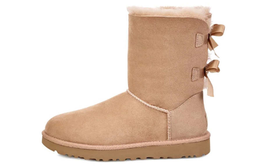 UGG UGG Bailey Bow Ii 'Brown Yellow' Women's