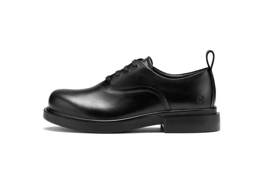 Ecco Urban Seoul Collection Cow Leather Dress Shoes Men's Black
