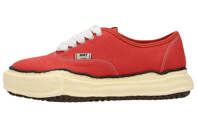 MIHARA YASUHIRO Baker OG Sole Low top Stylish Skateboarding Shoes Unisex Orange