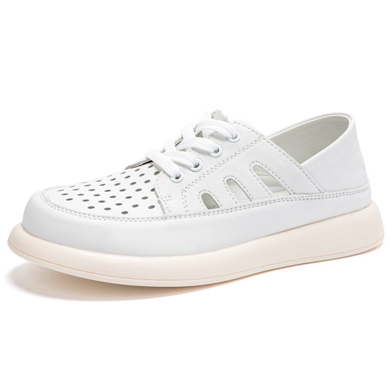 Reivantix Reivanti Slip Resistant Low top Skateboard Shoes Women's White