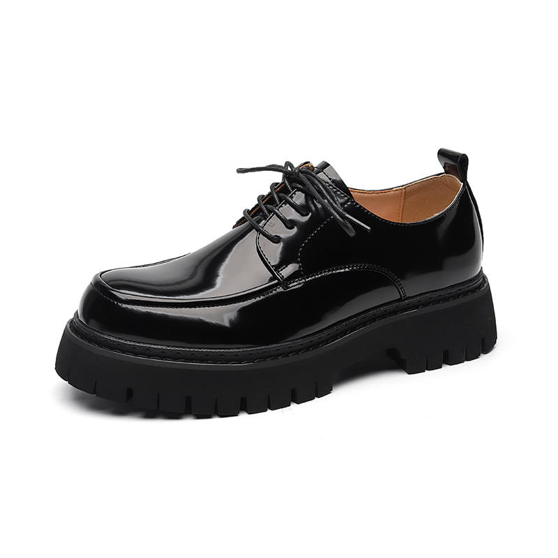 PINYI PINYI Microfiber Leather Casual Shoes Men's Black