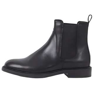 VAGABOND SHOEMAKERS Leather Short Chelsea Boots 3cm Women's Black