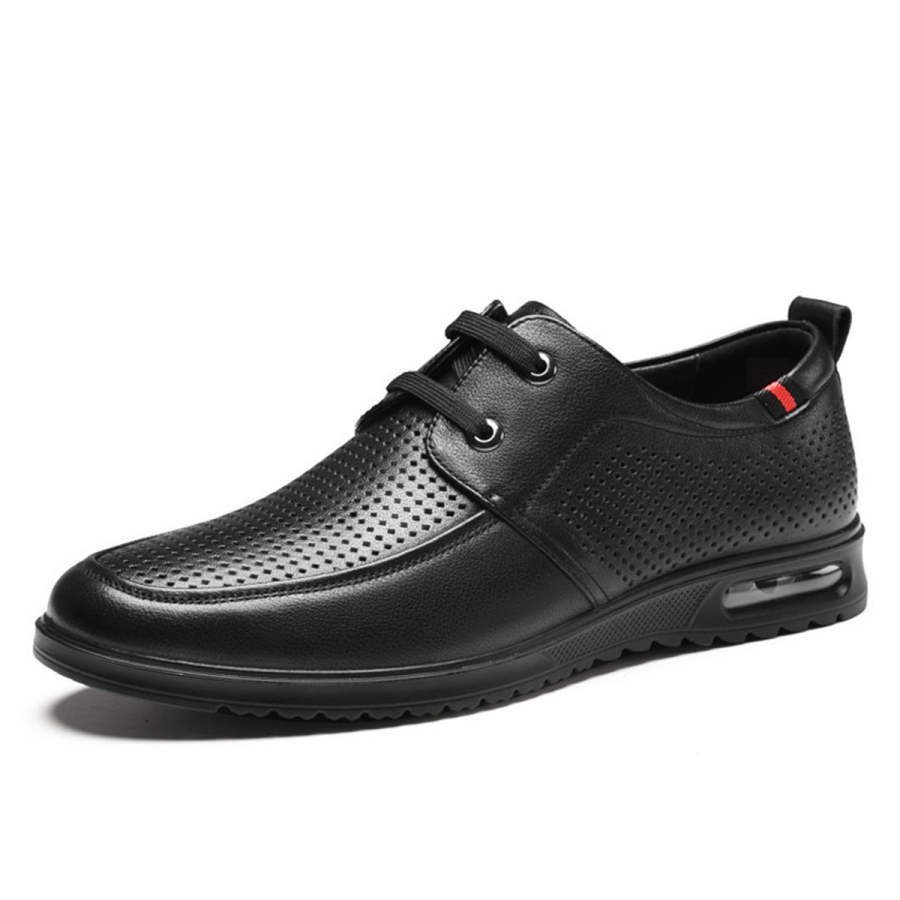 AOKANG Top Grain Cow Leather Casual Leather Shoes Men's