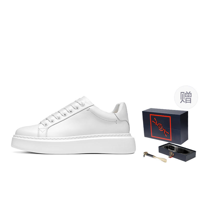 ROBERTA DI CAMERINO Cow Leather Low top Skateboard Shoes Men's White