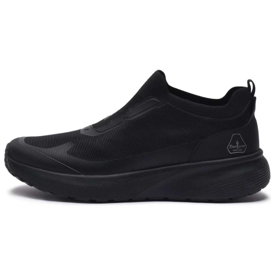 BIYINLEIFEN Fabric Low top Casual Shoes Men's Black