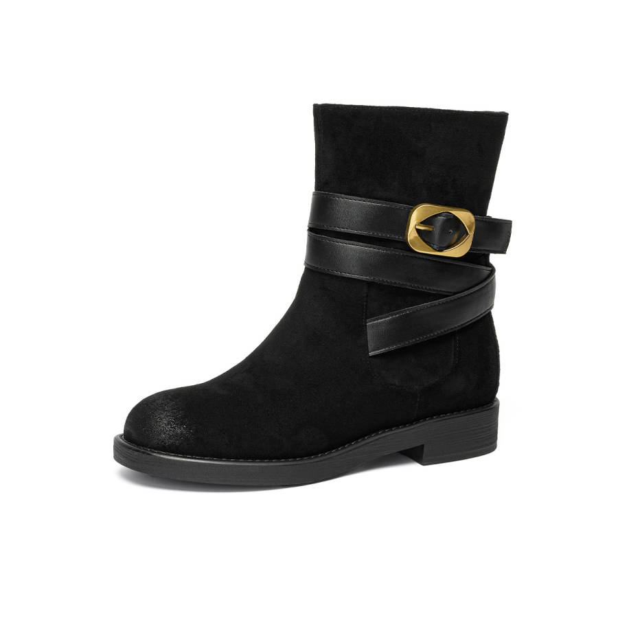 GEMEIQ GEMEIQ Fabric Ankle Boots Women's