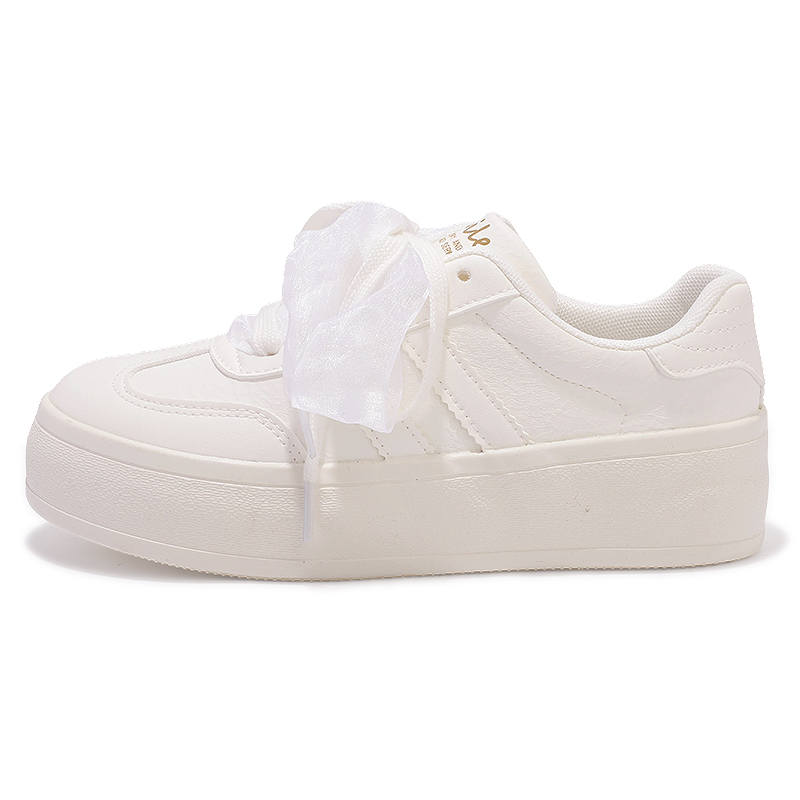 SNXR Artificial Leather Slip Resistant Cushioning Slip Resistant Cushioning Low top Skateboard Shoes Women's Beige