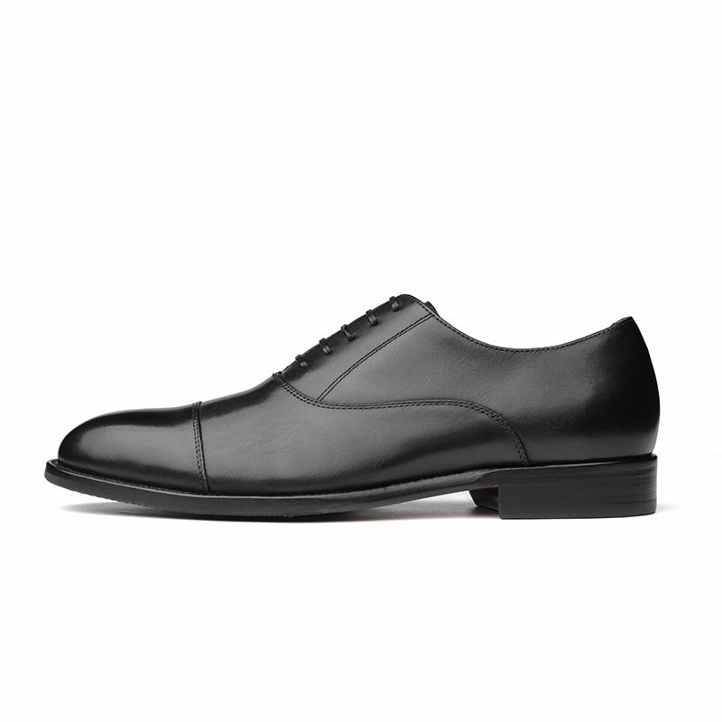 Bansley Top Grain Cow Leather Dress Shoes Men's