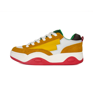 Vandytheburger Skateboard Shoes Unisex Low Top White
