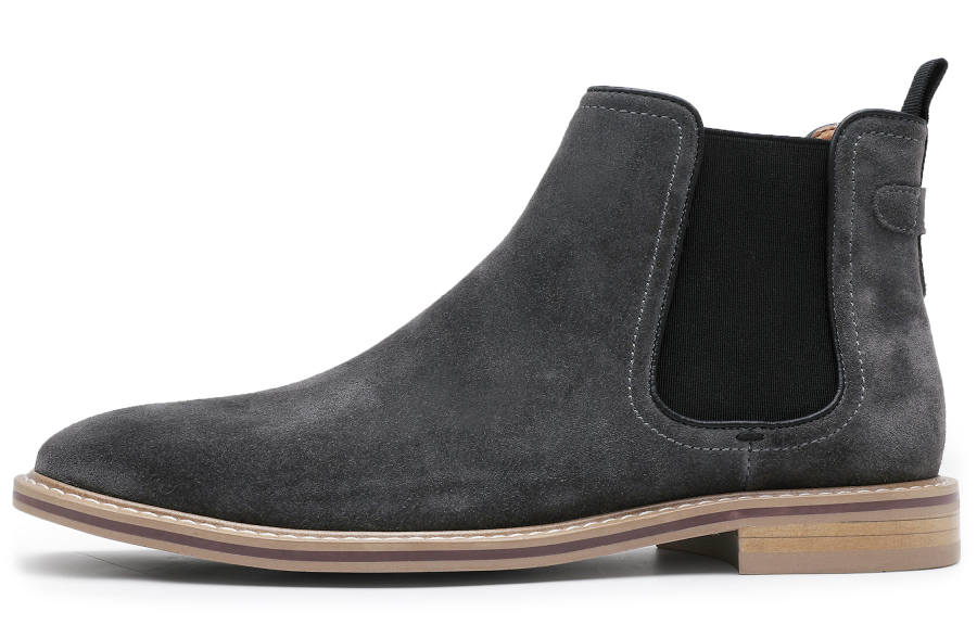 Desai Ankle Length Chelsea Boots Men's Dark Gray