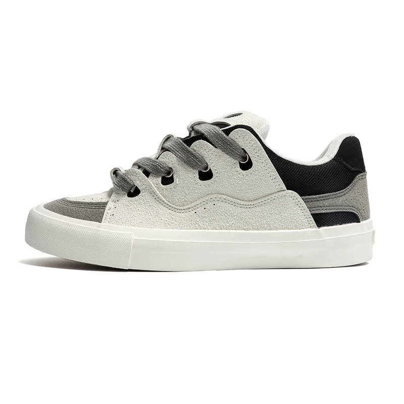 VANSSI VANSSI Low top Skateboard Shoes Unisex White Gray