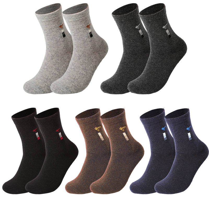 SEPTWOLVES SEPTWOLVES Crew Socks Men's 5 Pack Gift Box Set