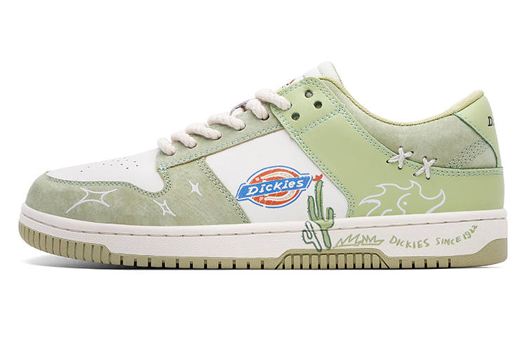 Dickies Slip Resistant, Abrasion Resistant, Lightweight Low top Skateboard Shoes Men's Avocado Green