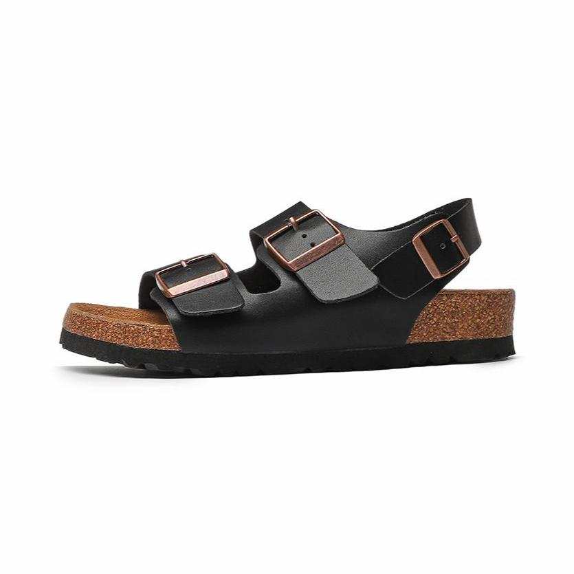 TASMAN AUS Cow Split Leather Beach Sandals 3.5cm Women's