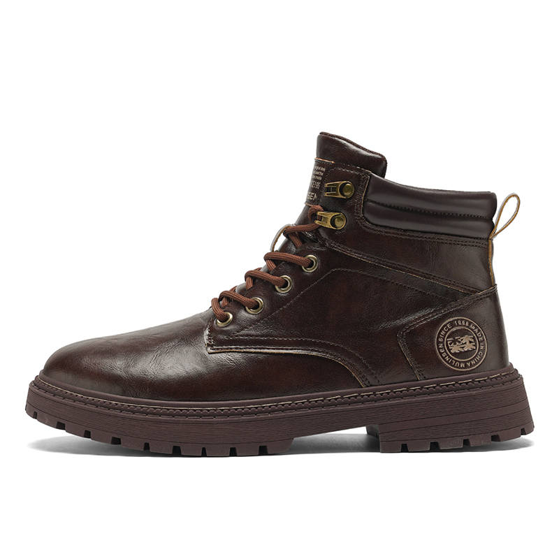 Mulinsen Casual Shoes Men's Low Top Brown/Black