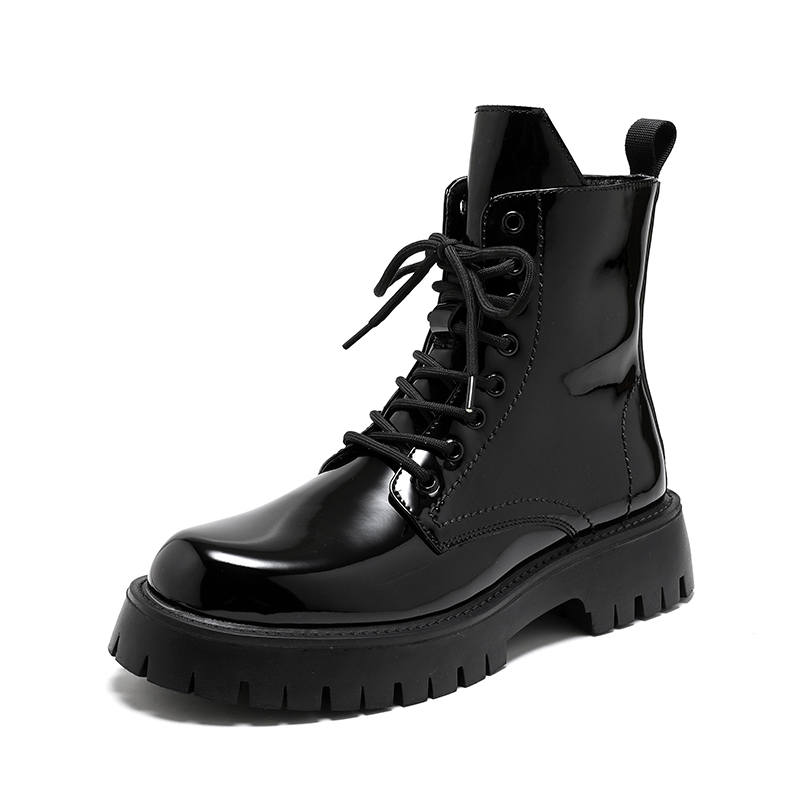 LUOMENG LUOMENG Combat Boots Men's Black