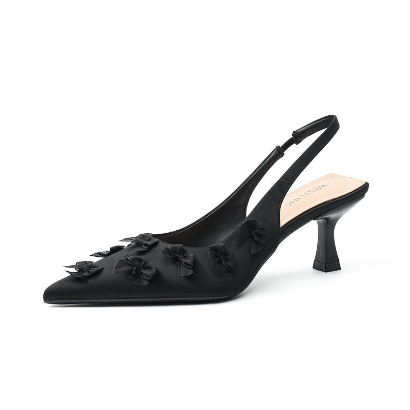 WESTLINK WESTLINK Fabric Slim Heel High Heels 6CM Women's