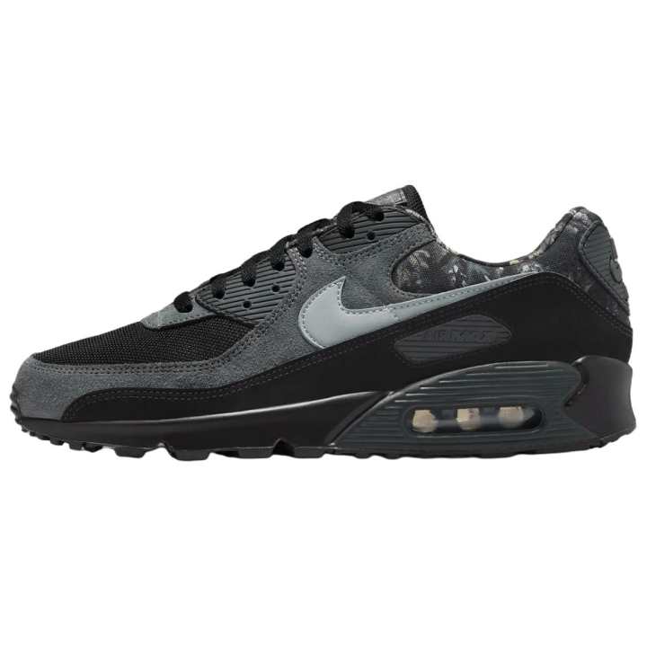 Nike Nike Air Max 90 Running Shoes Unisex Black Gray