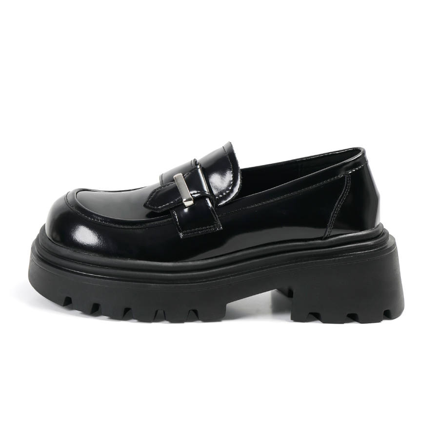 BOJUEMAO Loafers Women's Ecru
