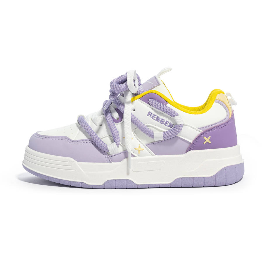RENBEN1986 Low top Skateboard Shoes Women's