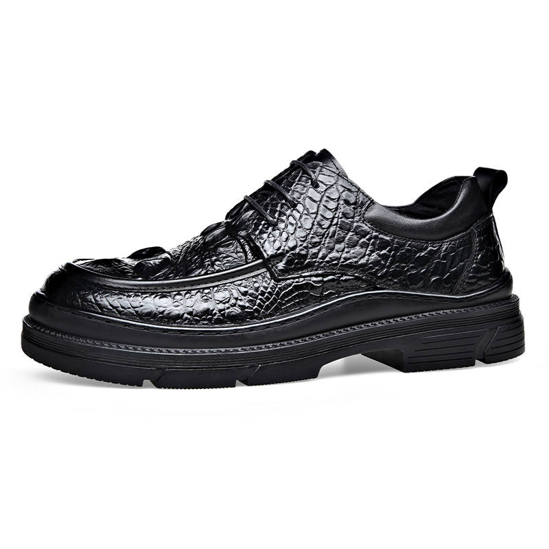 PEHL Casual Leather Shoes Men's Low Top