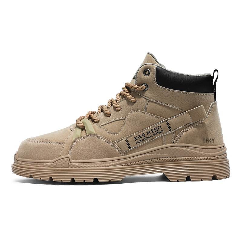 TFKY TFKY Suede Short Combat Boots Men's