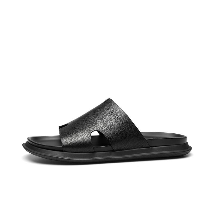 PARDASAUL Slip Resistant Slip Resistant Slide Slippers Men's Black