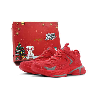 BASLS Year Of The Snake Box Limited Edition Breathable Low top Chunky Sneakers Unisex Koi Red