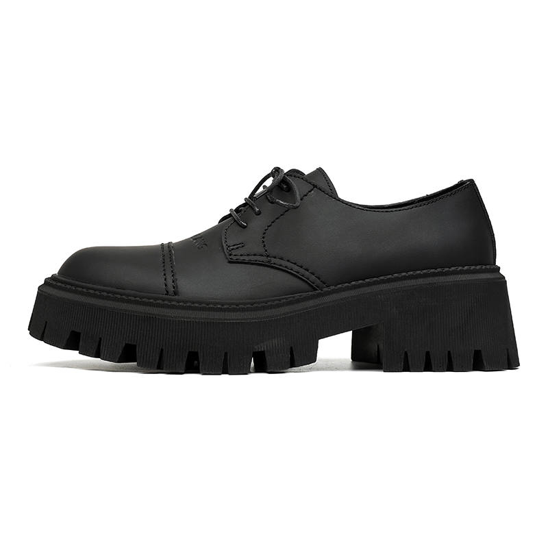 LUOMAIKE Microfiber Leather Casual Shoes Men's Black