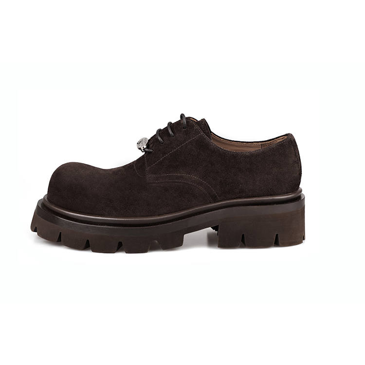 BOSSSUNWEN Men's Casual Shoes Men's Mud Brown