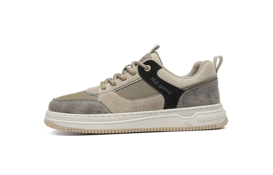HLA Synthetic Leather Breathable Low top Skateboard Shoes Men's
