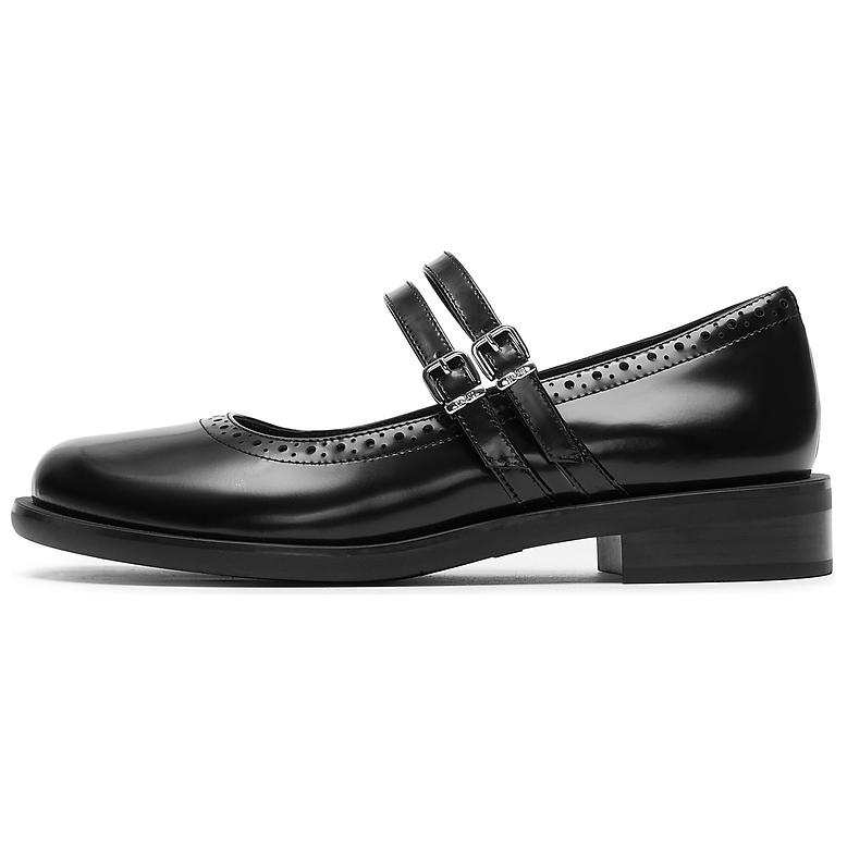Staccato Girlish Poetry Chunky Heel Mary Jane Shoes 3cm Women's