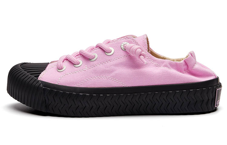 Excelsior Double Ponytail Cookies Shoes Low top Canvas Shoes Women's Pink