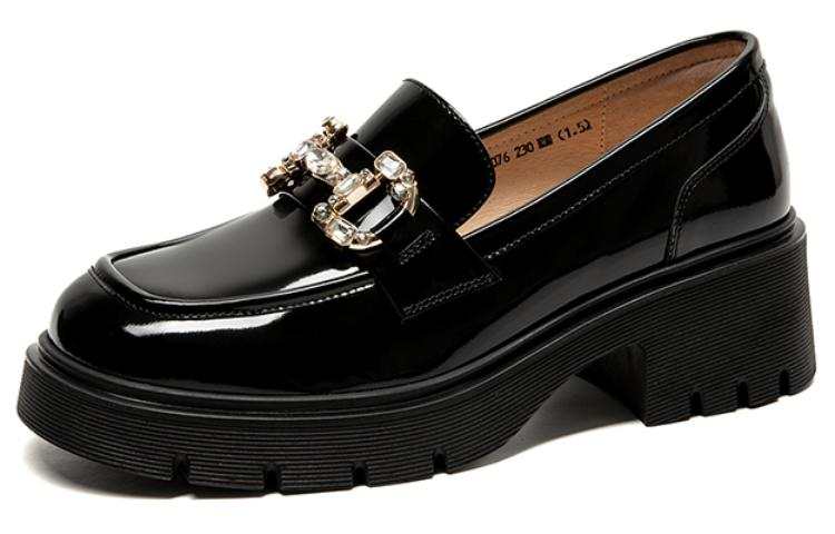 Satchi Satchi Loafers 5.2CM Women's Black