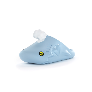 HelloSlippers Shark Müller Sharkicks Mule Mushroom Cloud, Closed Toe Slippers Unisex
